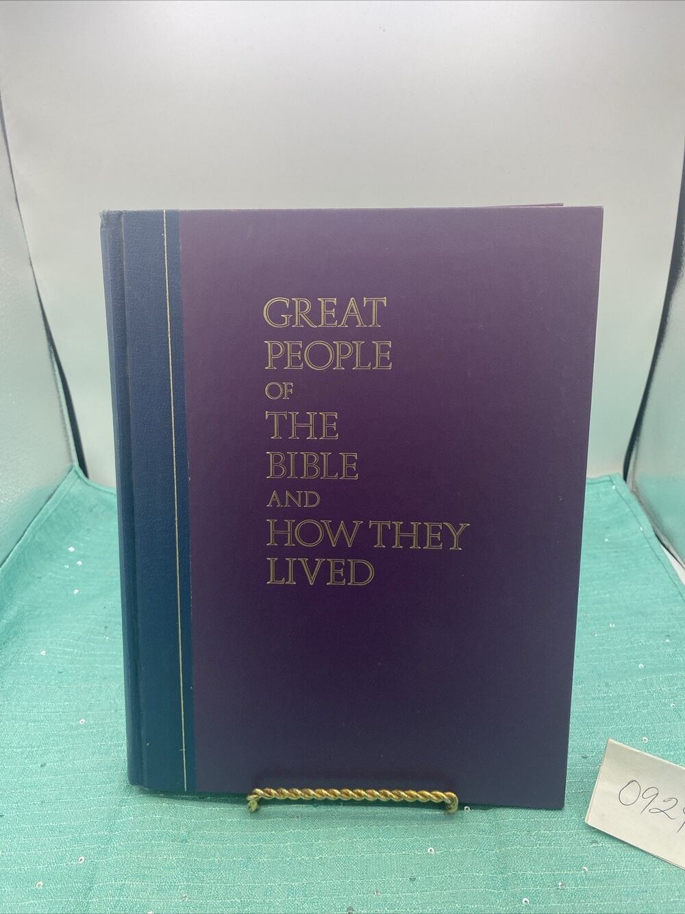 Great People of the Bible and How They Lived (1974, Hardback)